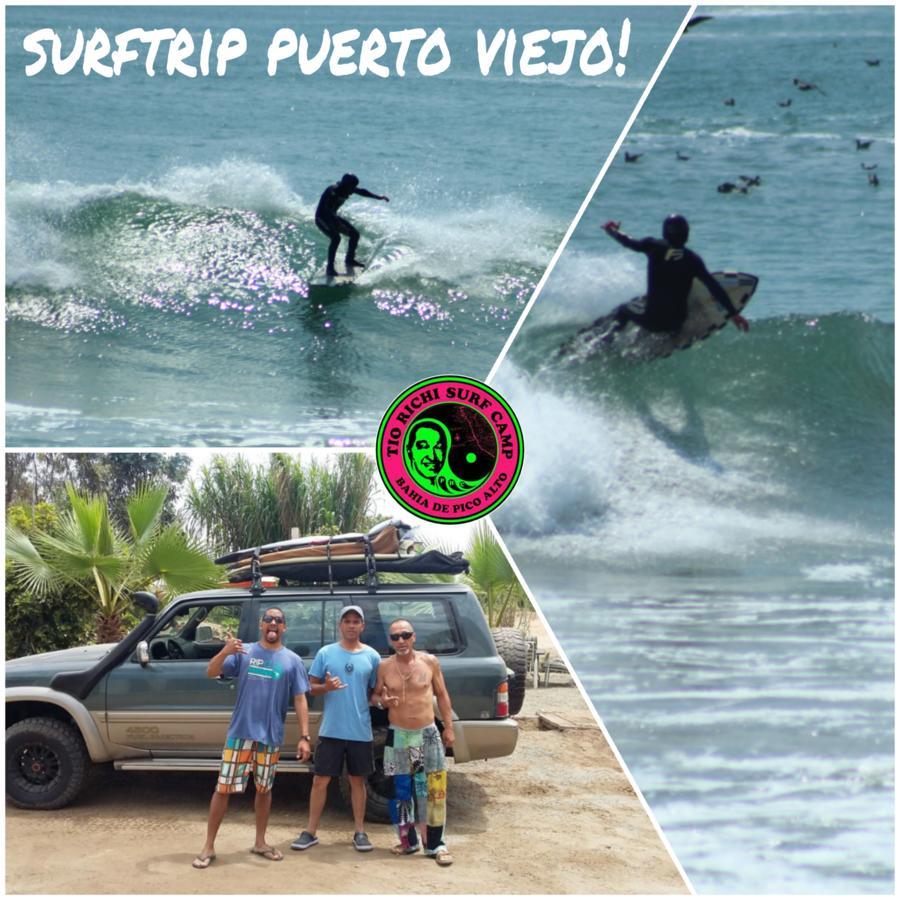Tio Richi Surfcamp Hostel Punta Hermosa Luaran gambar