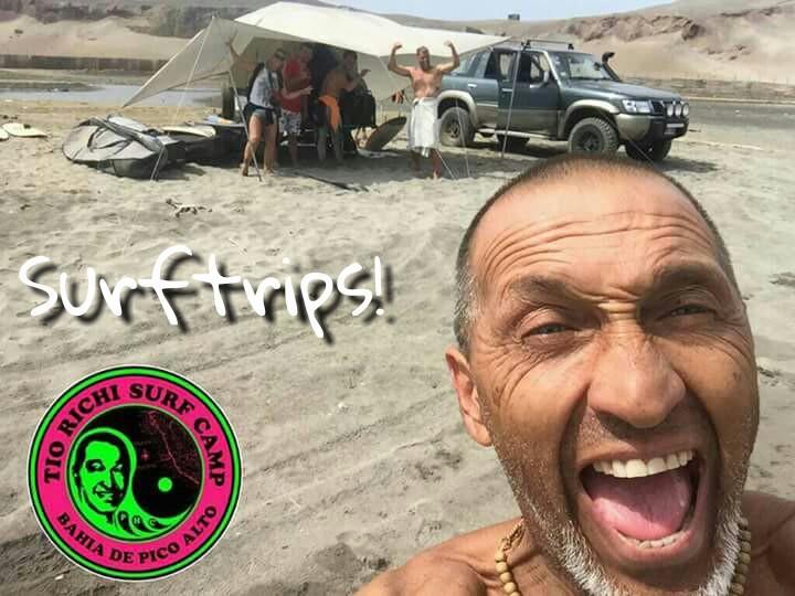 Tio Richi Surfcamp Hostel Punta Hermosa Luaran gambar